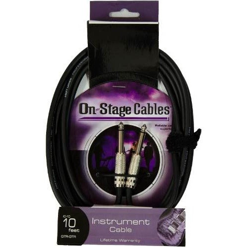 OnStage IC-10 инструментальный кабель OnStage IC-10 инструментальный кабель
