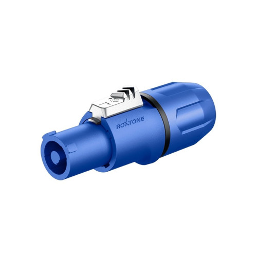 Roxtone RAC3FCI Blue/black ring разъем Powercon, синий с черным кольцом Roxtone RAC3FCI Blue/black ring разъем Powercon, синий с черным кольцом