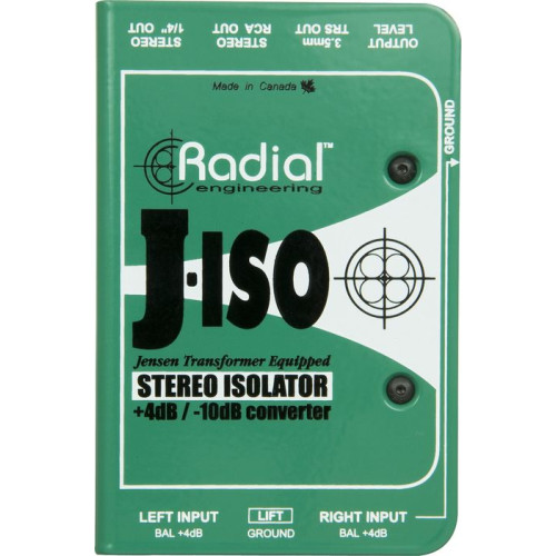 Radial J-Iso пассивный дибокс, стерео Radial J-Iso пассивный дибокс, стерео