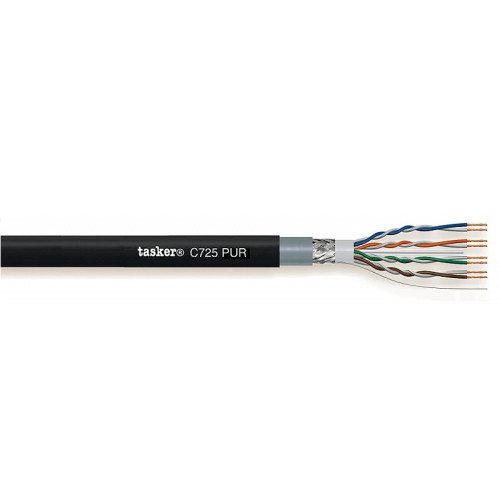 Tasker C725 PUR эластичная витая пара категории 5е