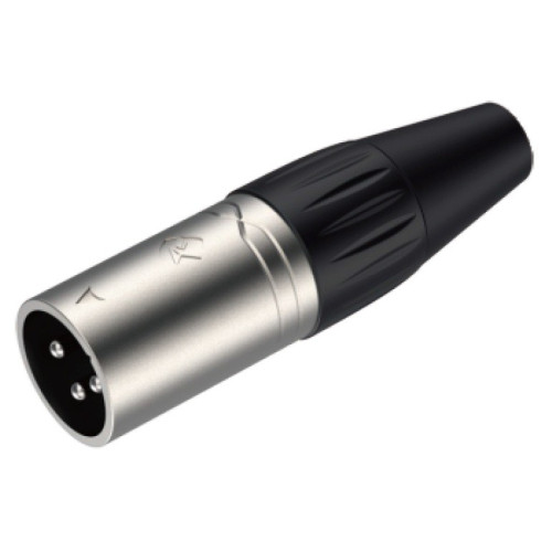 Roxtone RX3MP-NT разъем cannon кабельный, цвет серебро Roxtone RX3MP-NT разъем cannon кабельный, цвет серебро