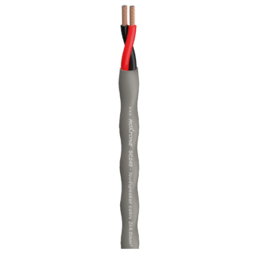 Roxtone SC220L-LSZH/100 Grey кабель для громкоговорителей, сечение 2 x 2 мм2, 100 метров, цвет серый Roxtone SC220L-LSZH/100 Grey кабель для громкоговорителей, сечение 2 x 2 мм2, 100 метров, цвет серый
