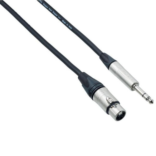 Bespeco NCSMA600 кабель межблочный XLR-F-Jack, 6 метров Bespeco NCSMA600 кабель межблочный XLR-F-Jack, 6 метров