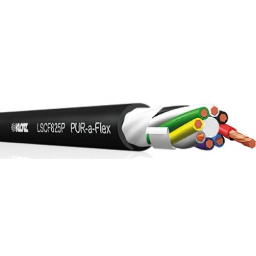 Klotz LSC825YS спикерный кабель 8 х 2.5 мм², цвет черный Klotz LSC825YS спикерный кабель 8 х 2.5 мм², цвет черный