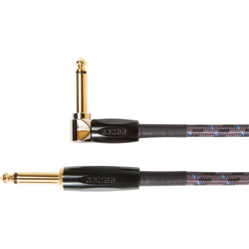 Boss BIC-10A инструментальный кабель, 3 метра, разъемы 1/4 Boss BIC-10A инструментальный кабель, 3 метра, разъемы 1/4