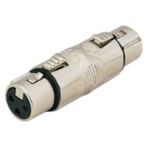 Roxtone RA3XFF переходник с 3-X контактного XLR мама на 3-х контактный XLR мама Roxtone RA3XFF переходник с 3-X контактного XLR мама на 3-х контактный XLR мама