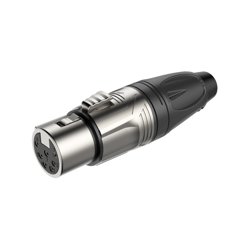Roxtone RX3MDWP-NG разъем cannon (XLR) панельный папа 3-х контактный, цвет серебро Roxtone RX3MDWP-NG разъем cannon (XLR) панельный папа 3-х контактный, цвет серебро