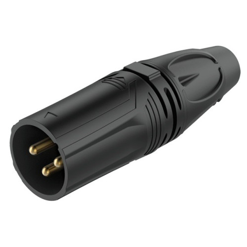 Roxtone RX3M-BG разъем cannon кабельный "папа", цвет ерный Roxtone RX3M-BG разъем cannon кабельный "папа", цвет ерный