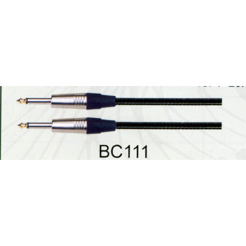 Soundking BC111(5) 15FT шнур джек - джек, двойная изоляция, метал. разъемы, 4, 5 м Soundking BC111(5) 15FT шнур джек - джек, двойная изоляция, метал. разъемы, 4, 5 м
