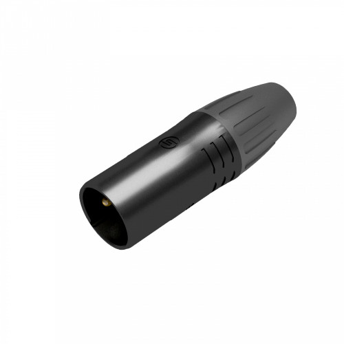 Seetronic SCWM3-B кабельный разъем XLR 3-контакта "папа", IP65, для кабеля диаметром 5-8 мм, черный Seetronic SCWM3-B кабельный разъем XLR 3-контакта "папа", IP65, для кабеля диаметром 5-8 мм, черный