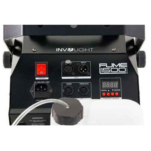 Involight Fume1500DMX генератор дыма 1600Вт Involight Fume1500DMX генератор дыма 1600Вт