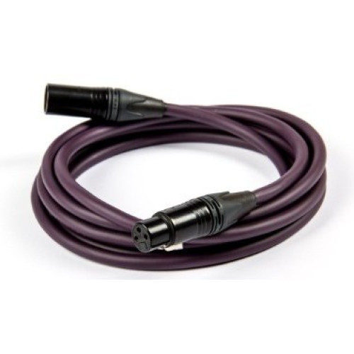 Asterope AST-P10-XLG микрофонный кабель, XLR - XLR, 3 метра, цвет пурпурный Asterope AST-P10-XLG микрофонный кабель, XLR - XLR, 3 метра, цвет пурпурный