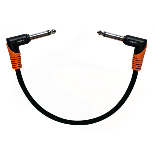 Bespeco SLPP015x3 инструментальный патч-кабель, Jack-M 90°-Jack-M 90°, 0.15 метров Bespeco SLPP015x3 инструментальный патч-кабель, Jack-M 90°-Jack-M 90°, 0.15 метров