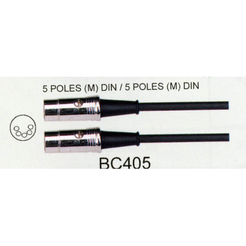Soundking BC405 15FT шнур DIN(5pin) - DIN(5pin) 4, 5 м Soundking BC405 15FT шнур DIN(5pin) - DIN(5pin) 4, 5 м
