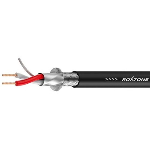 Roxtone DMX022/100 Black кабель DMX из бескислородной меди на бухте 100 метров, цвет черный Roxtone DMX022/100 Black кабель DMX из бескислородной меди на бухте 100 метров, цвет черный