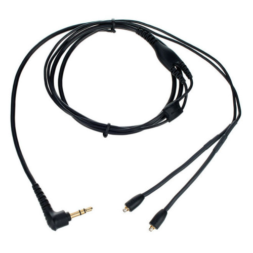 Shure EAC46BKS кабель для наушников сменный для SE 215, SE315, SE425, SE535, SE846, длина 1.15 м. Черный Shure EAC46BKS кабель для наушников сменный для SE 215, SE315, SE425, SE535, SE846, длина 1.15 м. Черный