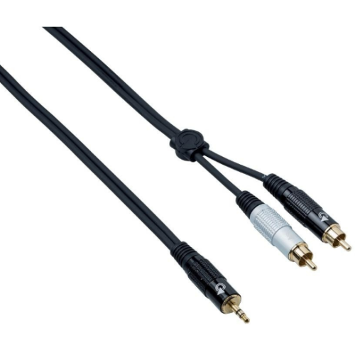 Bespeco EAYMSR300 кабель miniJack-2RCA, длина 3 метра Bespeco EAYMSR300 кабель miniJack-2RCA, длина 3 метра
