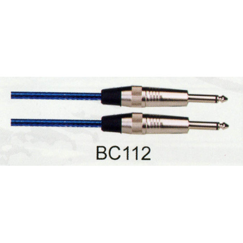 Soundking BC112(5) 15FT шнур джек - джек, двойная изоляция, мет ал. разъемы, 4, 5 м Soundking BC112(5) 15FT шнур джек - джек, двойная изоляция, мет ал. разъемы, 4, 5 м