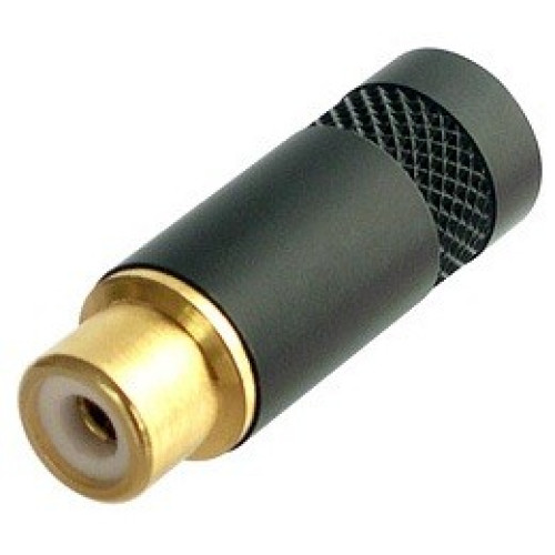 Neutrik NYS372P-BG разъем RCA "мама" кабельный Neutrik NYS372P-BG разъем RCA "мама" кабельный