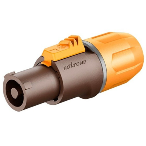Roxtone RAC3FCI-WP Brown разъем кабельный powercon "мама", коричневый Roxtone RAC3FCI-WP Brown разъем кабельный powercon "мама", коричневый