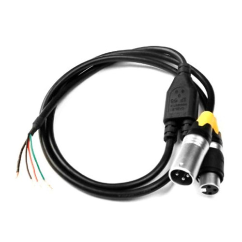 Silver Star Y-Type DMX XLR Cable In/Out IP65 1.5 м сигнальный распаянный кабель, длина 1.5 метров Silver Star Y-Type DMX XLR Cable In/Out IP65 1.5 м сигнальный распаянный кабель, длина 1.5 метров