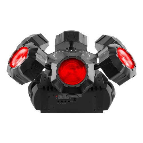 Chauvet-DJ Helicopter Q6 6-лучевой светодиодный мультиэффект "3 в 1" с встроенным лазером и стробоскопом Chauvet-DJ Helicopter Q6 6-лучевой светодиодный мультиэффект "3 в 1" с встроенным лазером и стробоскопом