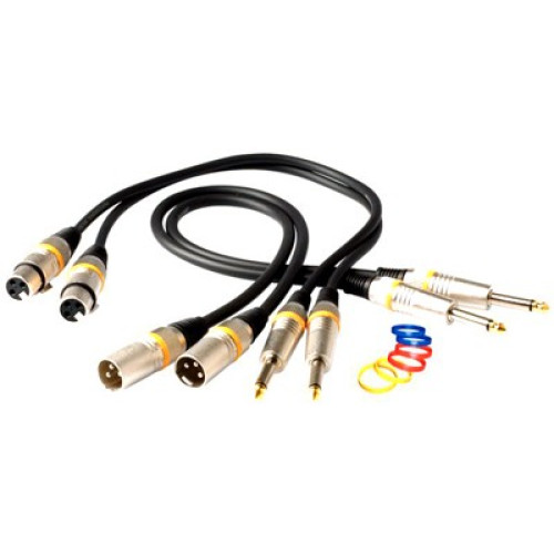 Rockcable RCL30386 D6 F кабель XLR ("мама") - джек 1/4, 6 метров Rockcable RCL30386 D6 F кабель XLR ("мама") - джек 1/4, 6 метров