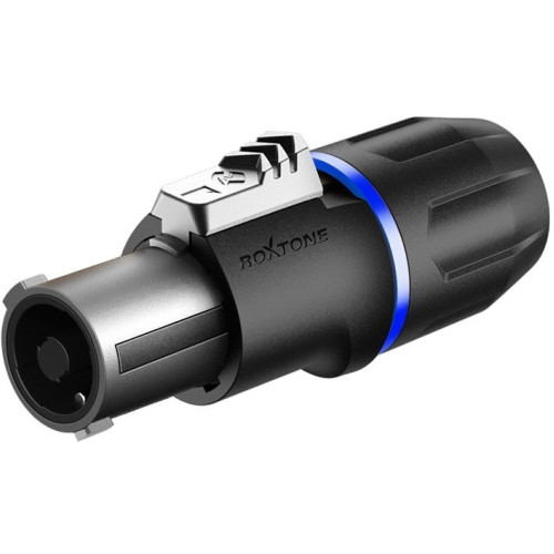 Roxtone RS4FP-HD-Blue разъем кабельный Speakon, сверхпрочный, цвет черно-синий Roxtone RS4FP-HD-Blue разъем кабельный Speakon, сверхпрочный, цвет черно-синий