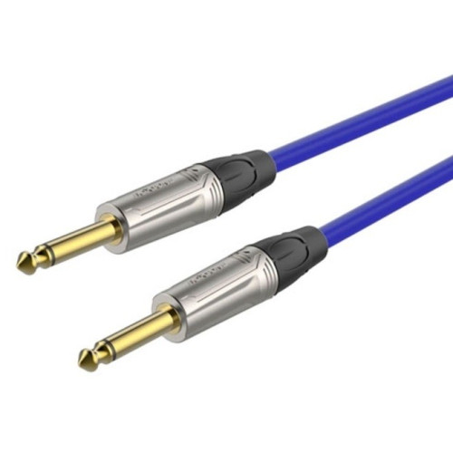 Roxtone TGJJ100-TBU/3 кабель инструментальный, синий, 3 метра Roxtone TGJJ100-TBU/3 кабель инструментальный, синий, 3 метра