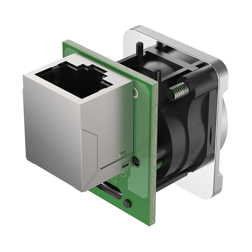 Roxtone RE8FD5R разъем RJ45 панельный, гнездо, тип-D Roxtone RE8FD5R разъем RJ45 панельный, гнездо, тип-D