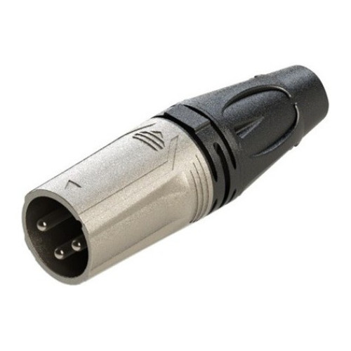 Roxtone RX3M-NT разъем cannon кабельный "папа" 3-х контактный Roxtone RX3M-NT разъем cannon кабельный "папа" 3-х контактный
