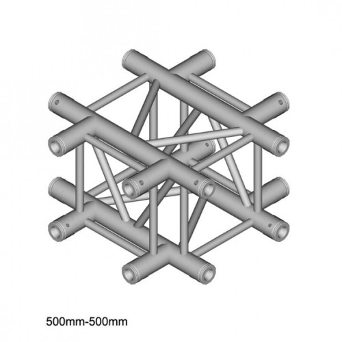 Dura Truss DT 34 C41-X X-joint секция фермы серии DT34, Х-образная, угол 90° Dura Truss DT 34 C41-X X-joint секция фермы серии DT34, Х-образная, угол 90°
