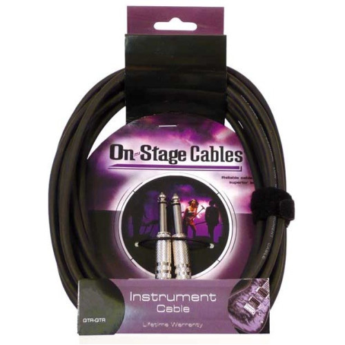 OnStage IC-20 инструментальный кабель OnStage IC-20 OnStage IC-20 инструментальный кабель OnStage IC-20