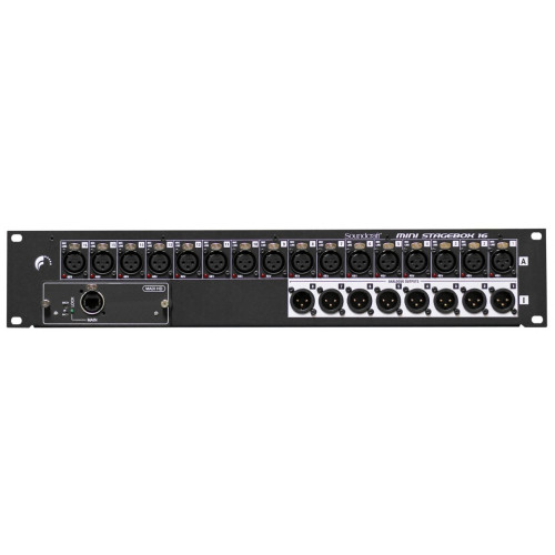 Soundcraft MSB-16i сценический блок ввода-вывода для микшерных консолей, 16 входов и 8 выходов, 2U