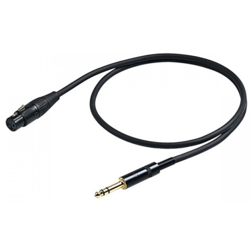 Proel CHL210LU5 микрофонный кабель джек 6.3 стерео <-> XLR F("мама"), длина 5 метров Proel CHL210LU5 микрофонный кабель джек 6.3 стерео <-> XLR F("мама"), длина 5 метров