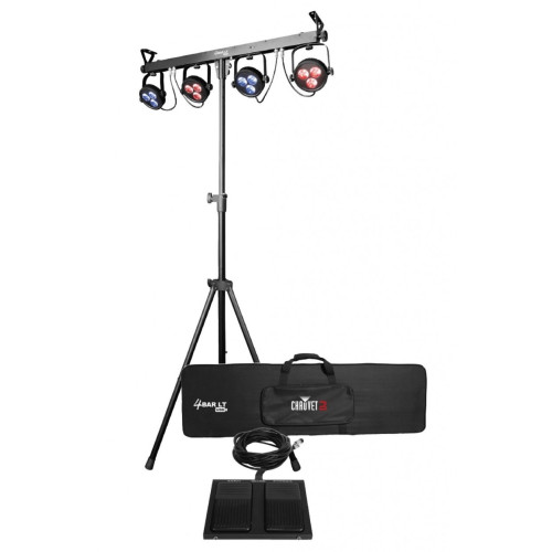 Chauvet-DJ 4BAR LT USB универсальный мобильный комплект светового оборудования Chauvet-DJ 4BAR LT USB универсальный мобильный комплект светового оборудования