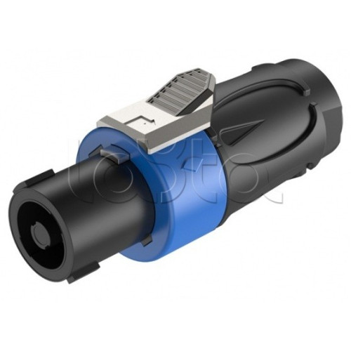 Roxtone RS4F-N-BU разъем кабельный speakon "мама", цвет черно-синий Roxtone RS4F-N-BU разъем кабельный speakon "мама", цвет черно-синий