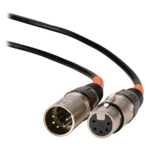 Chauvet DMX5P5FT DMX Cable кабель DMX, 5-pin XLR разъемы, 1.5 метра Chauvet DMX5P5FT DMX Cable кабель DMX, 5-pin XLR разъемы, 1.5 метра