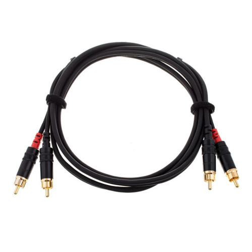 Cordial CFU 1.5 CC кабель RCA, 1.5 метров Cordial CFU 1.5 CC кабель RCA, 1.5 метров