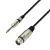 Adam Hall K3 BFV 0300 микрофонный кабель XLR "мама" - 6.3 Jack stereo, длина 3 метра