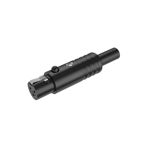 Roxtone RMX3F-B разъем Mini XLR кабельный, "мама", 3-х контактный, черный Roxtone RMX3F-B разъем Mini XLR кабельный, "мама", 3-х контактный, черный