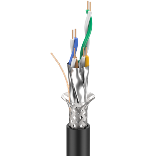 Roxtone C6ALX-LSZH/100 Black кабель CAT6a, длина 100 метров Roxtone C6ALX-LSZH/100 Black кабель CAT6a, длина 100 метров
