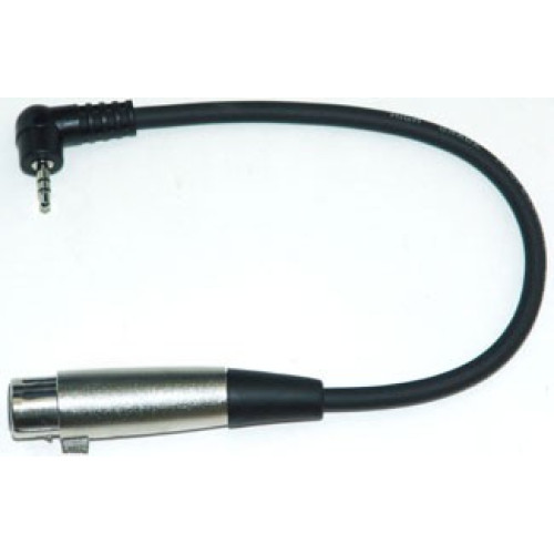 Apex A106MXF кабель угловой миниджек стерео - XLR мама, 1.83 метра, цвет черный
