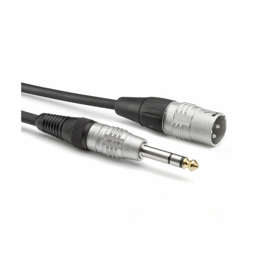 Sommer Cable HBP-XM6S-0600 микрофонный кабель BASIC+, XLR(M) <=> 6,3 Jack stereo, 6 м, HICON Sommer Cable HBP-XM6S-0600 микрофонный кабель BASIC+, XLR(M) <=> 6,3 Jack stereo, 6 м, HICON