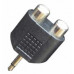 Bespeco AD165 адаптеры 2 х RCA - моноджек Bespeco AD165 адаптеры 2 х RCA - моноджек