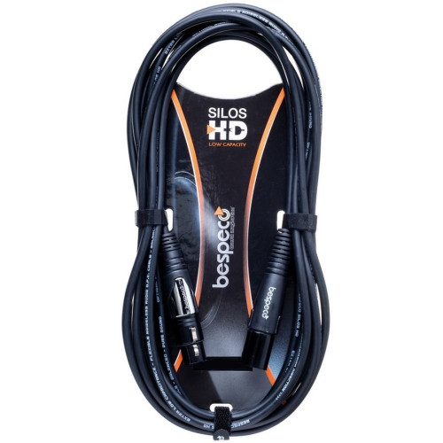 Bespeco HDFM300 кабель готовый микрофонный, 1 метр