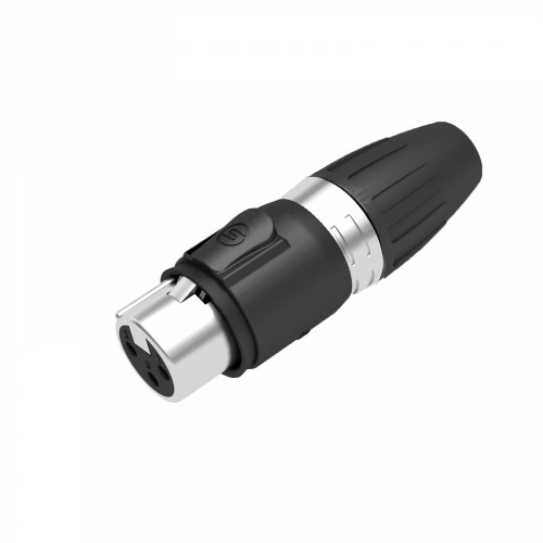 Seetronic SCWF3 кабельный разъем XLR 3-контакта "мама", IP65 Seetronic SCWF3 кабельный разъем XLR 3-контакта "мама", IP65