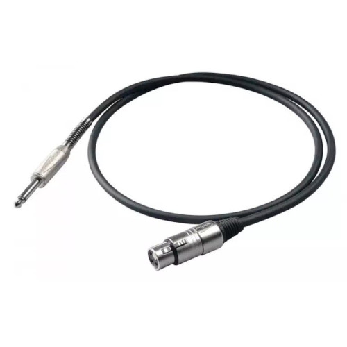 Proel BULK200LU10 микрофонный кабель, 6.3 мм Jack <-> XLR мама, 10 метров Proel BULK200LU10 микрофонный кабель, 6.3 мм Jack <-> XLR мама, 10 метров