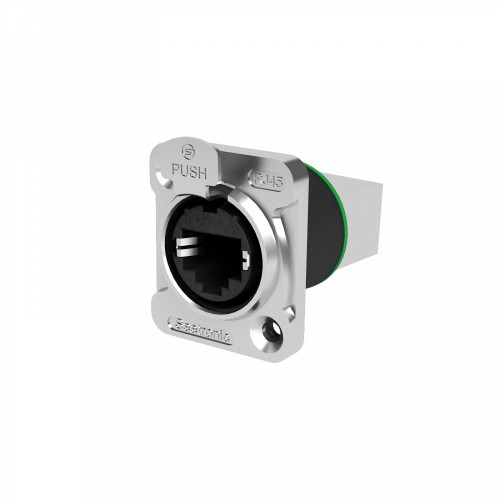 Seetronic SE8FDNH-13 панельный разъем RJ-45, проходной, прямой вывод Seetronic SE8FDNH-13 панельный разъем RJ-45, проходной, прямой вывод