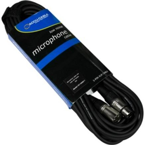American DJ AC-Pro-XMXF/3 кабель микрофонный, 3 метра, цвет черный American DJ AC-Pro-XMXF/3 кабель микрофонный, 3 метра, цвет черный